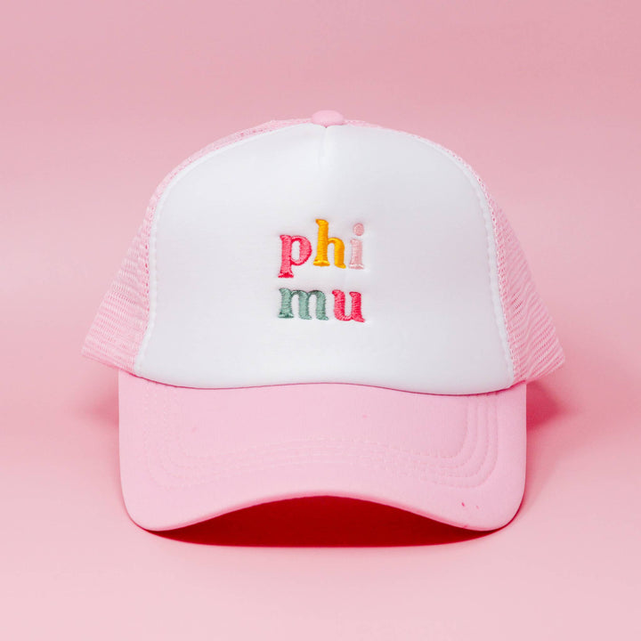 Greek Sorority Embroidered Trucker Hats