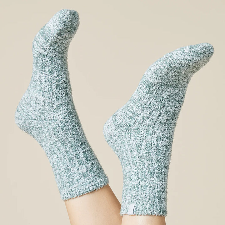 Marshmallow Crew Socks