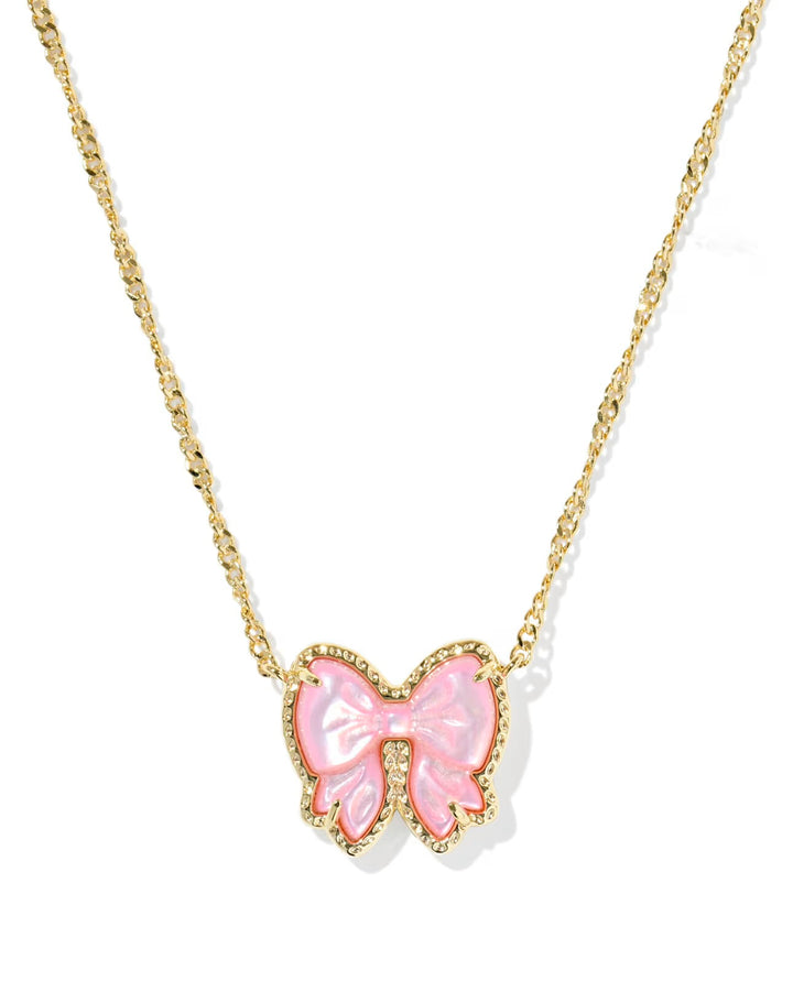 Kendra Scott Haley Bow Short Pendant Necklace