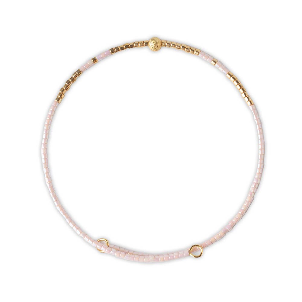 Lenny & Eva - Sprinkles Adjustable Bangle-Champagne