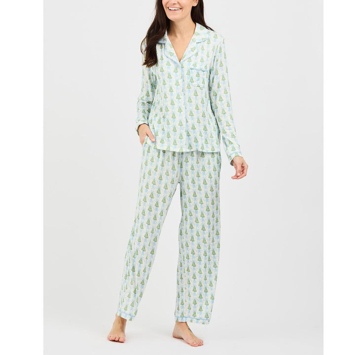 PJ Charlotte LSLP Winter Pns Bl PK 1X-2X