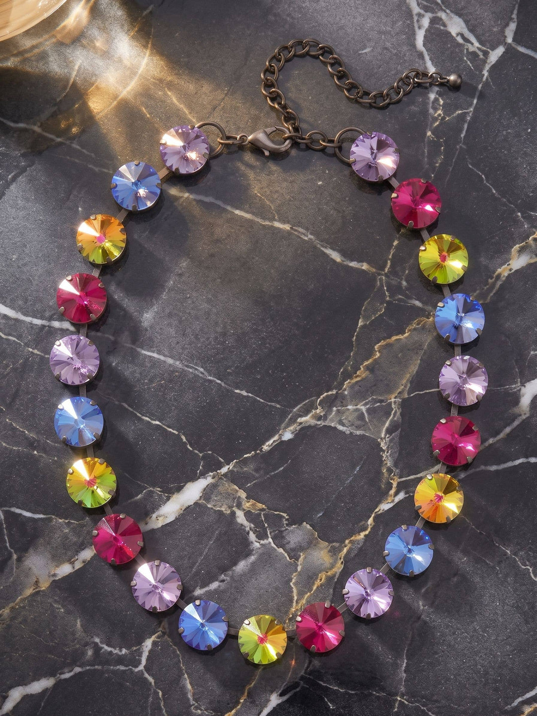Nadine Tennis Necklace - NFU3GMNNI