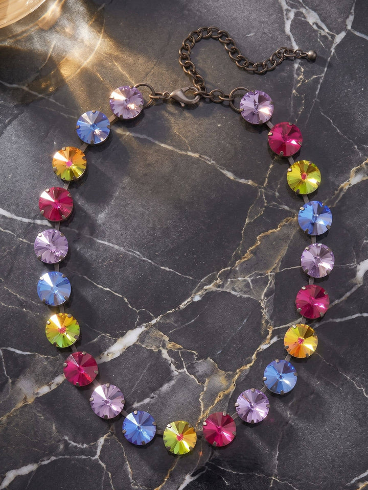 Nadine Tennis Necklace - NFU3GMNNI