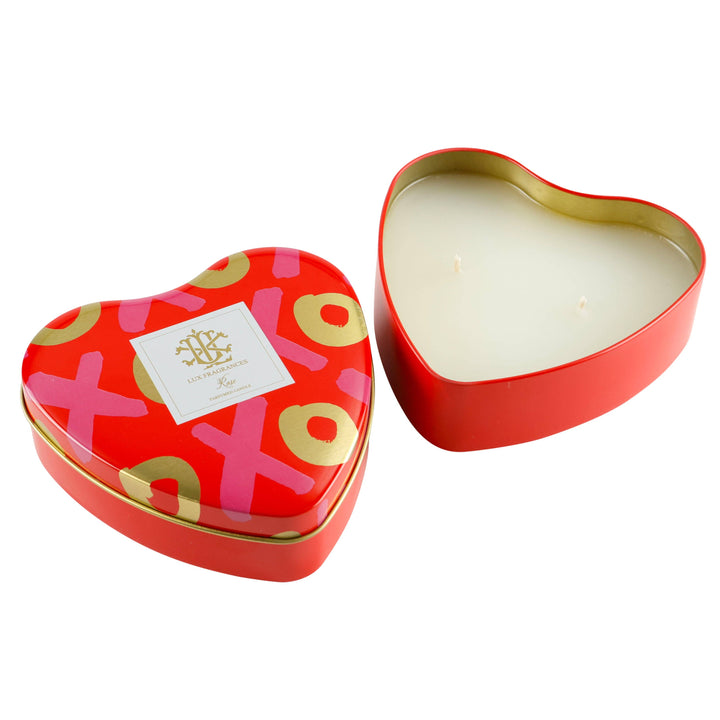 LUX FRAGRANCES - ROSE HEART TIN