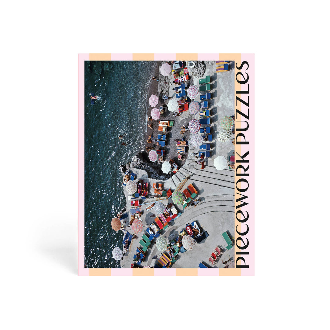 Piecework - Positano Beach - Slim Aarons Collab - 1000 pieces puzzle