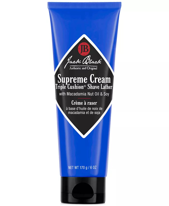 Supreme Cream Triple Cushion® Shave Lather 6oz Tube
