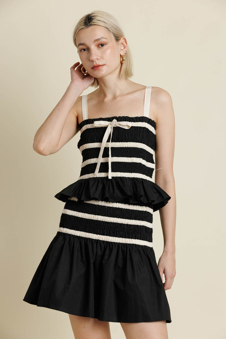 Contrast Binding Cami Top
