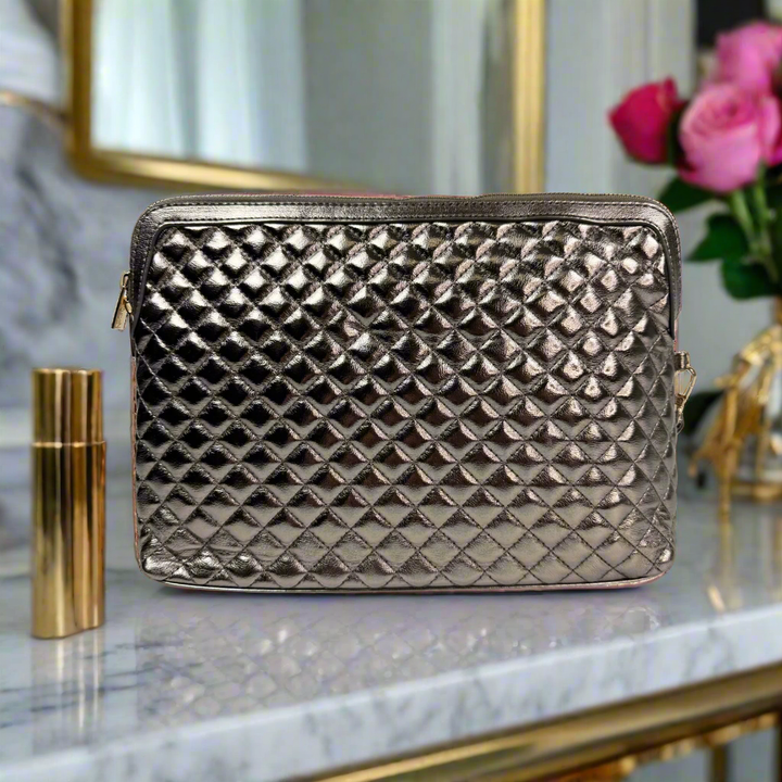 PurseN Litt Makeup Case - Bronze