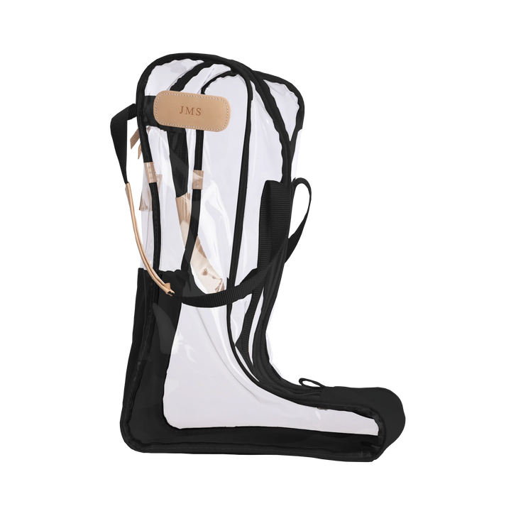 Clear Tall Boot Bag