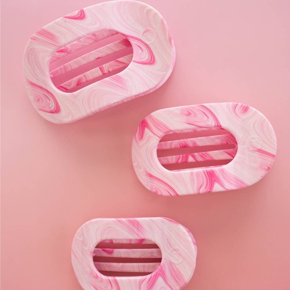 TELETIES - Pinch Me! | Small | Flat Round Hair Clip