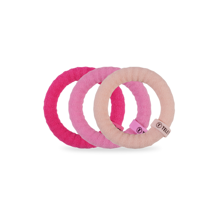 TELETIES - Nylon Hair Ties | Small | Kiss & Tell