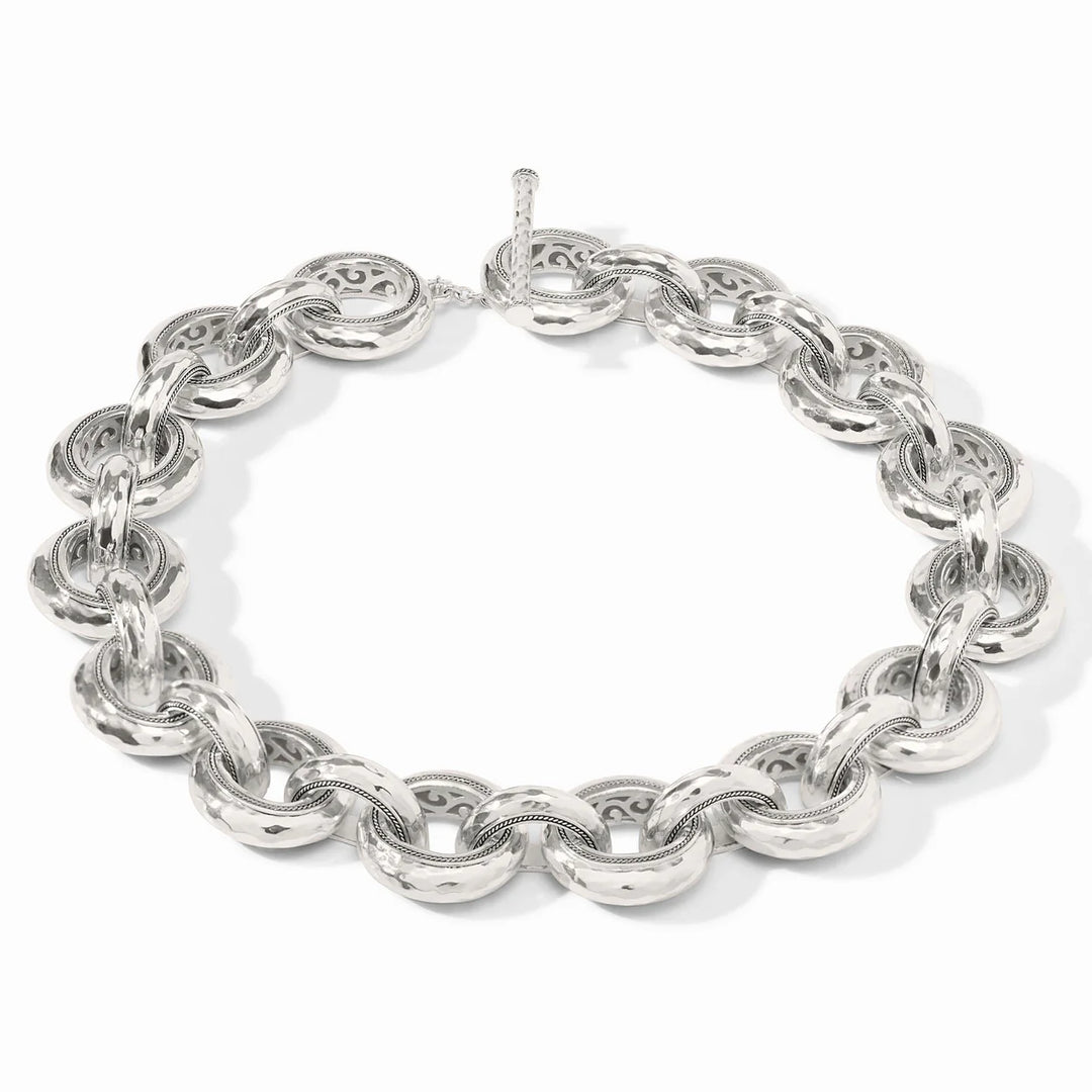 Julie Vos Cannes Link Silver Necklace