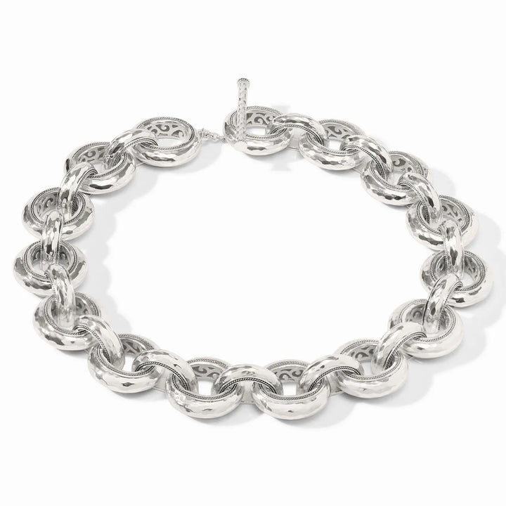 Julie Vos Cannes Link Silver Necklace