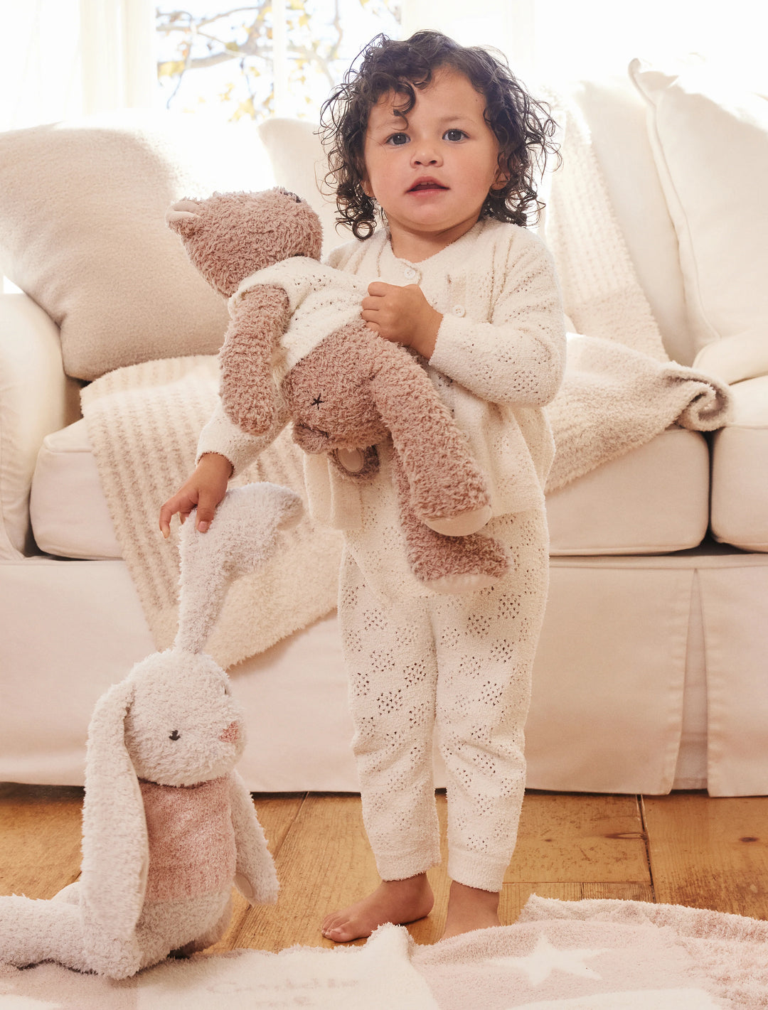 Barefoot Dreams CozyChic Bunny Buddie with Vest