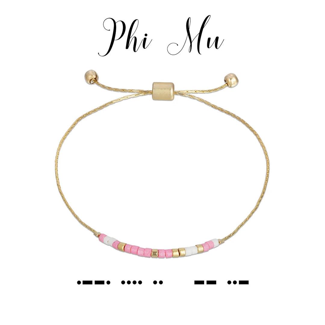 Dot & Dash Sorority Bracelet