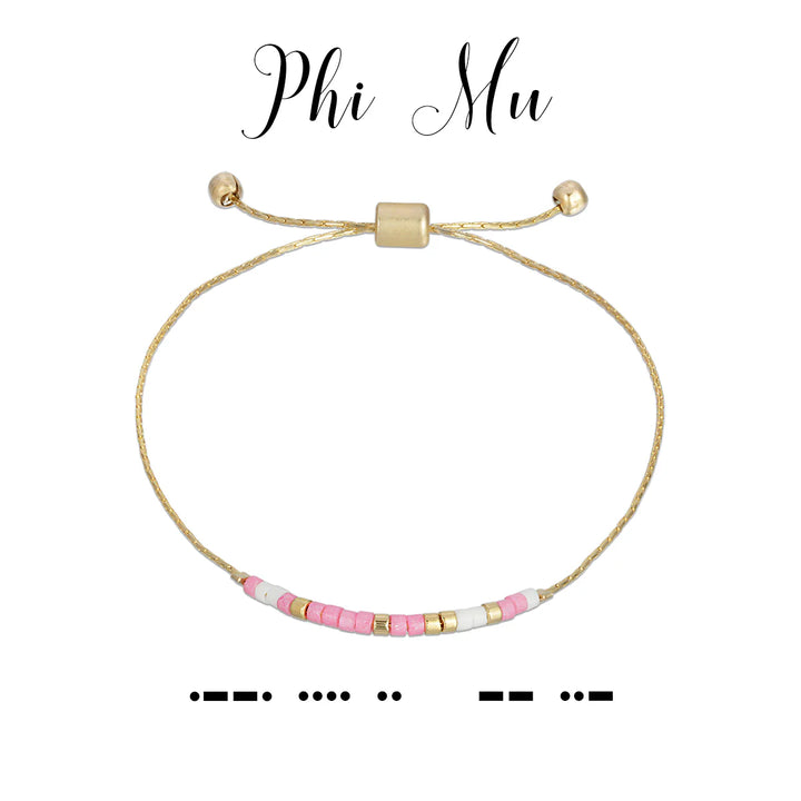 Dot & Dash Sorority Bracelet