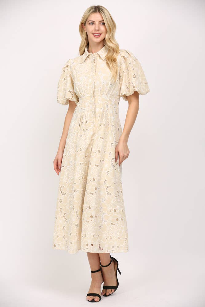 Eyelet Lace Dress