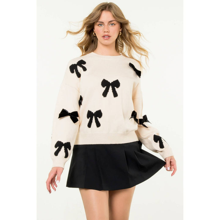 Bow Knit Sweater