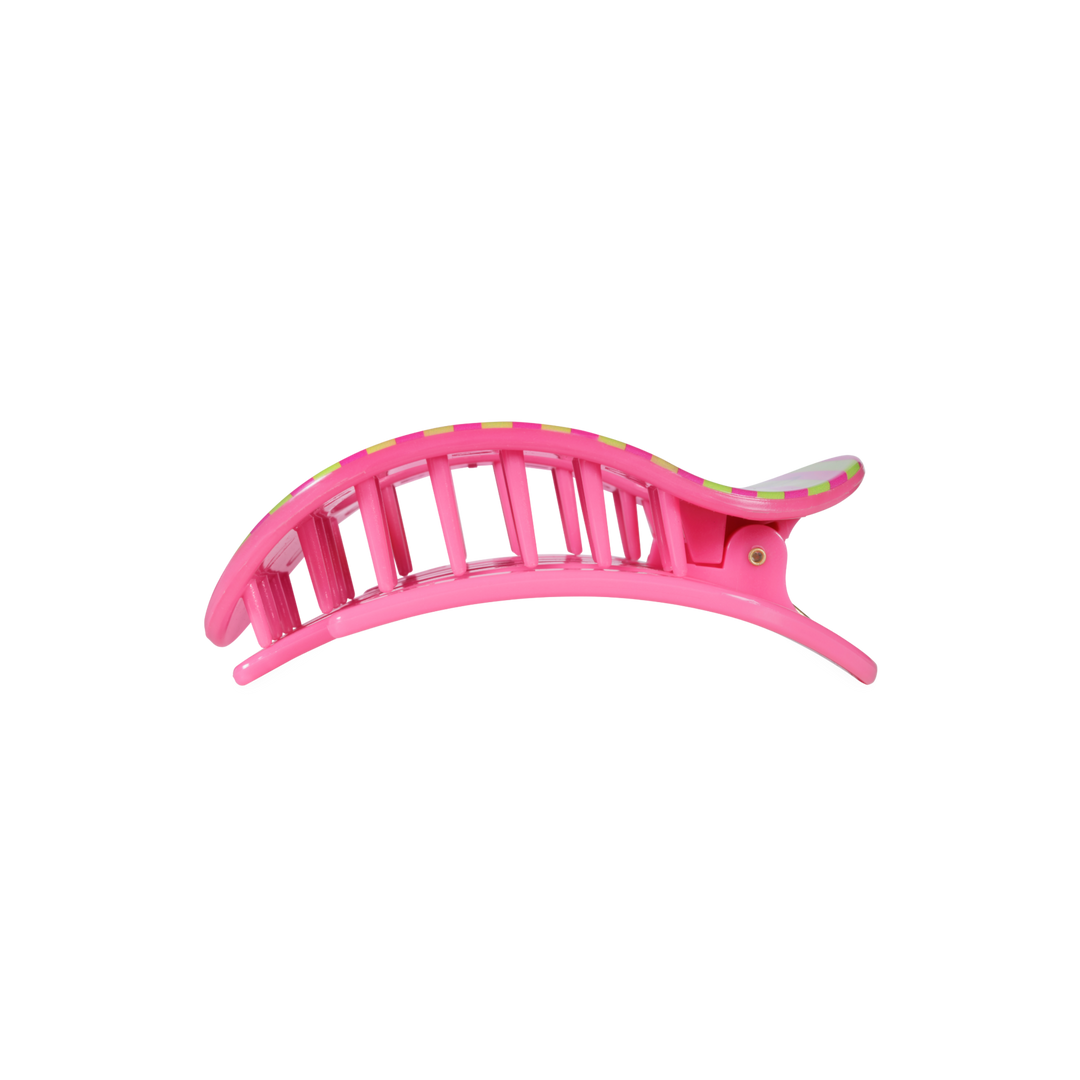 TELETIES - Summer Crush | Medium | Flat Round Hair Clip