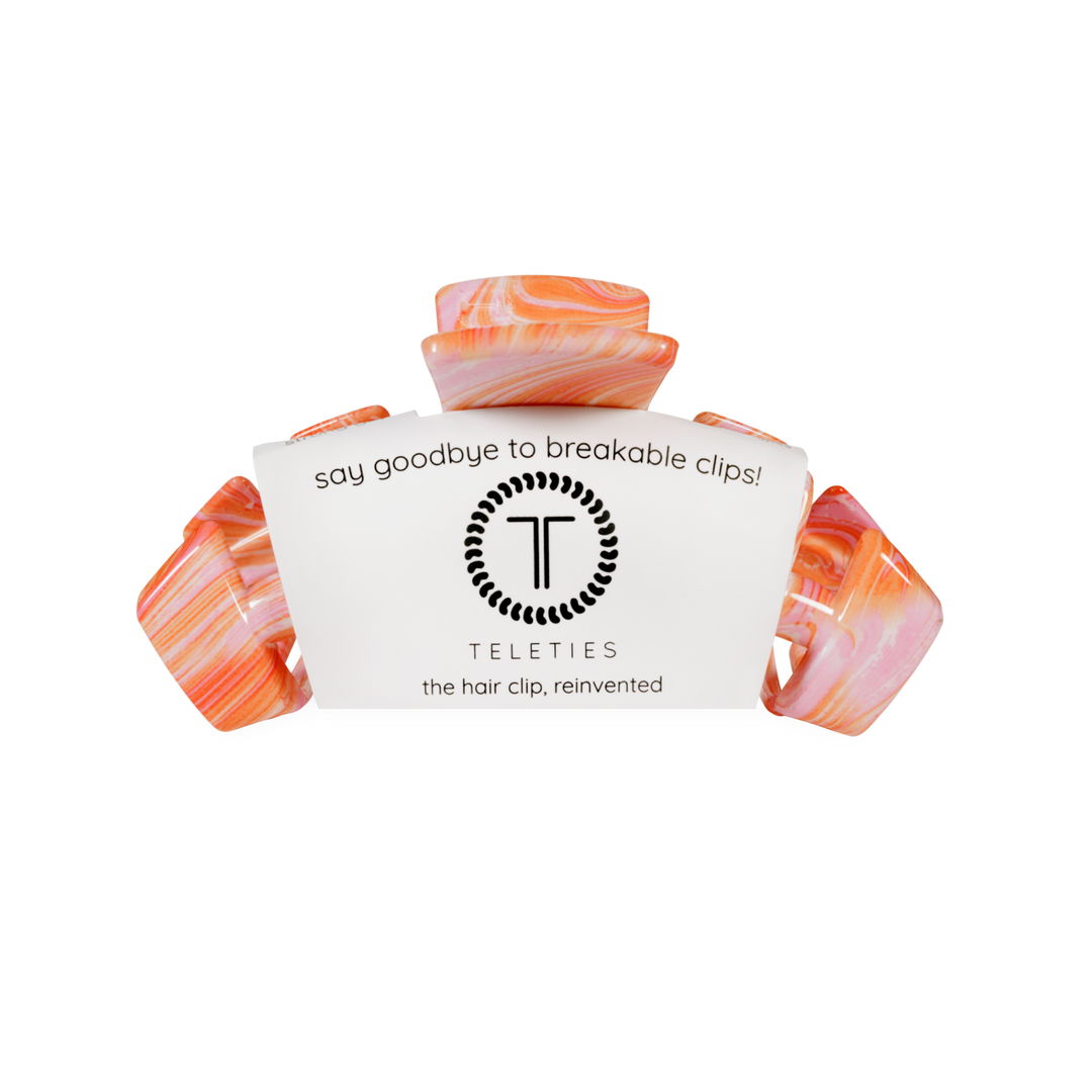 TELETIES - Classic | Just Keep Swimming | Medium Hair Clip