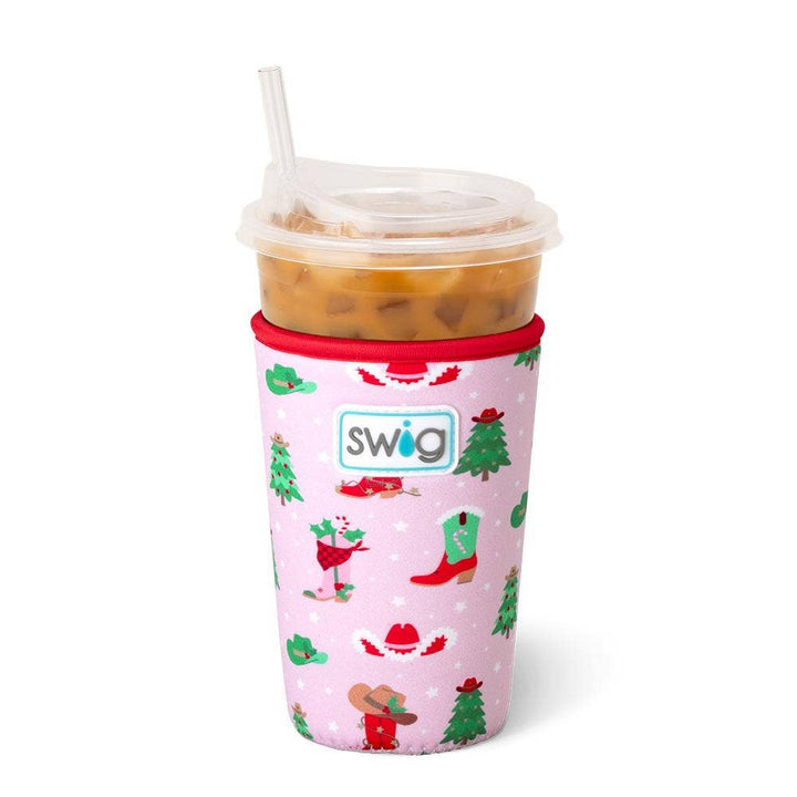 Howdy Holidays Iced Cup Coolie