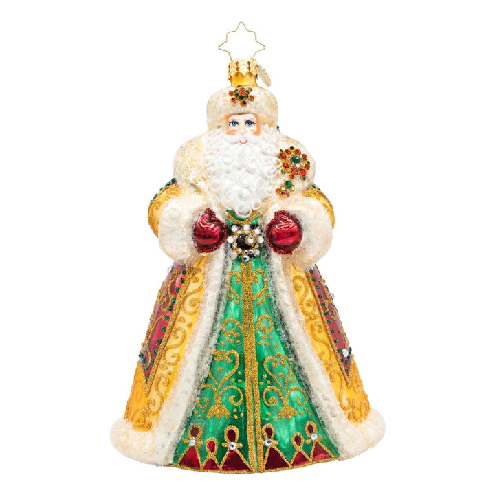 Holiday Glass Ornament – Crown Of Christmas