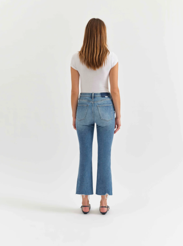 Wide Awake Vintage Crop Flare Jean