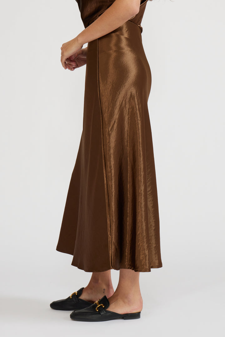 SK4447 BARBARA SATIN SKIRT