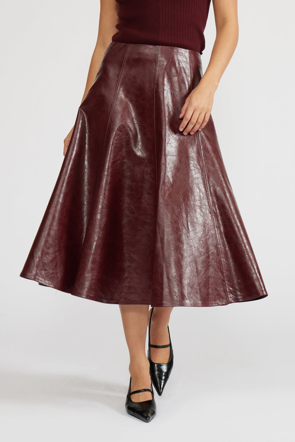 SK4462 OLEKSA PLEATED SKIRT