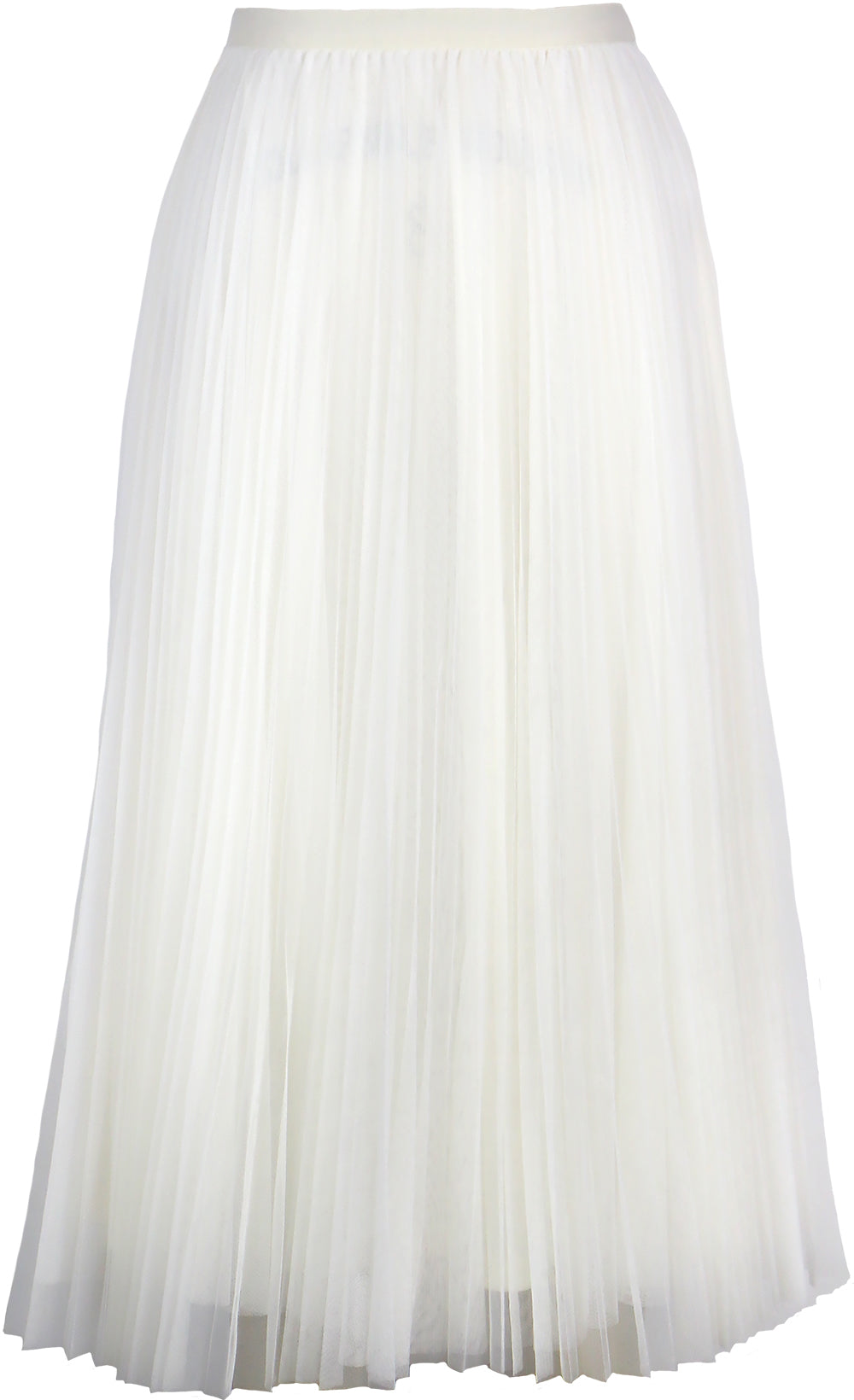 SK6035 SHARLENE PLEATED TULLE SKIRT