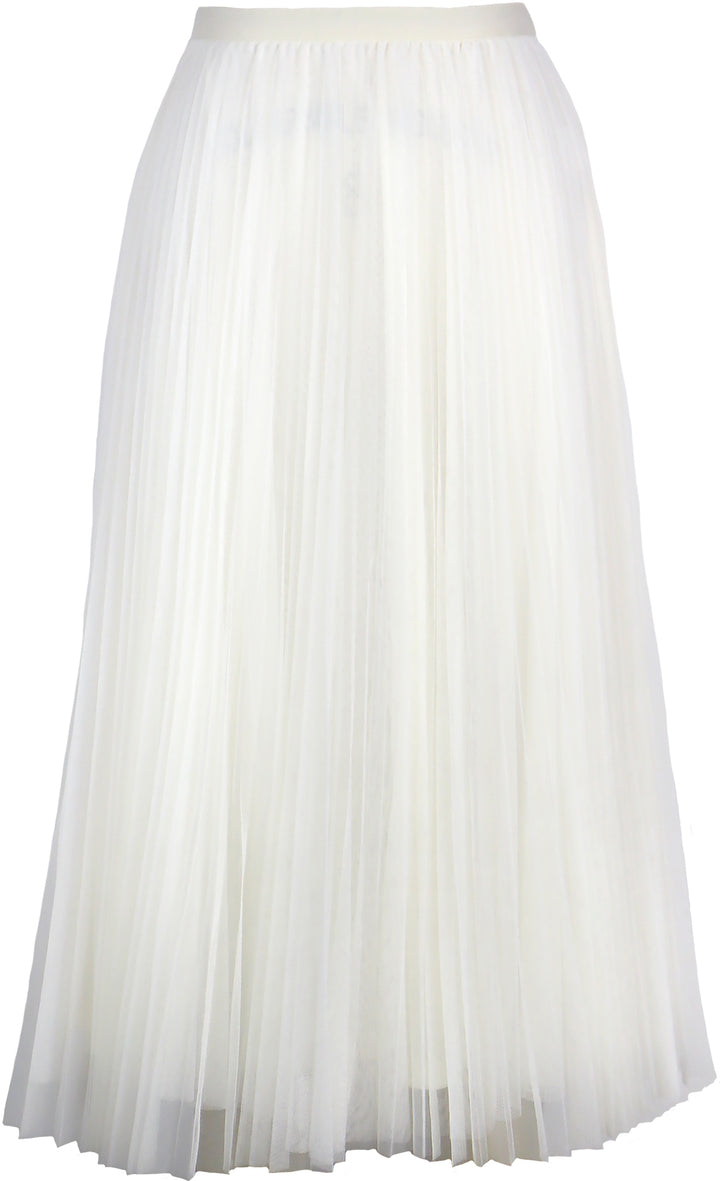 SK6035 SHARLENE PLEATED TULLE SKIRT