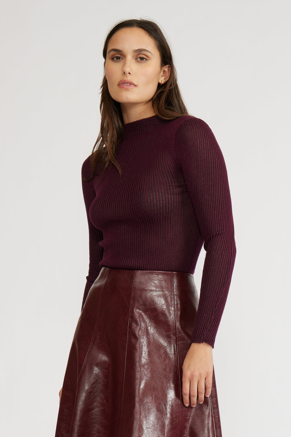 SW6042-2 PACIE KNIT LONG SLEEVE TOP