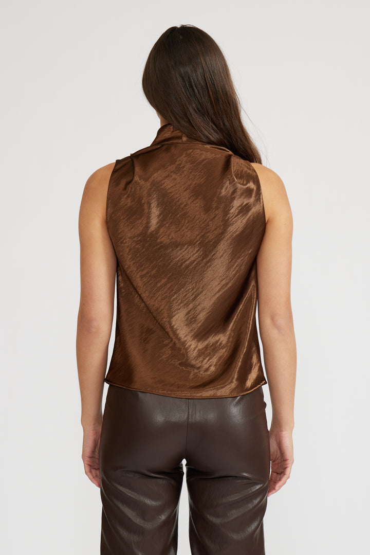 T4530 DOROTHY SATIN TOP