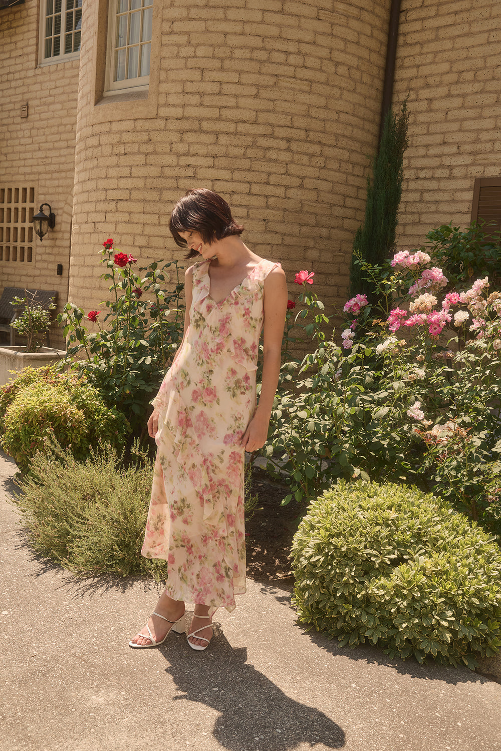 DR4898 STELLA RUFFLE DRESS