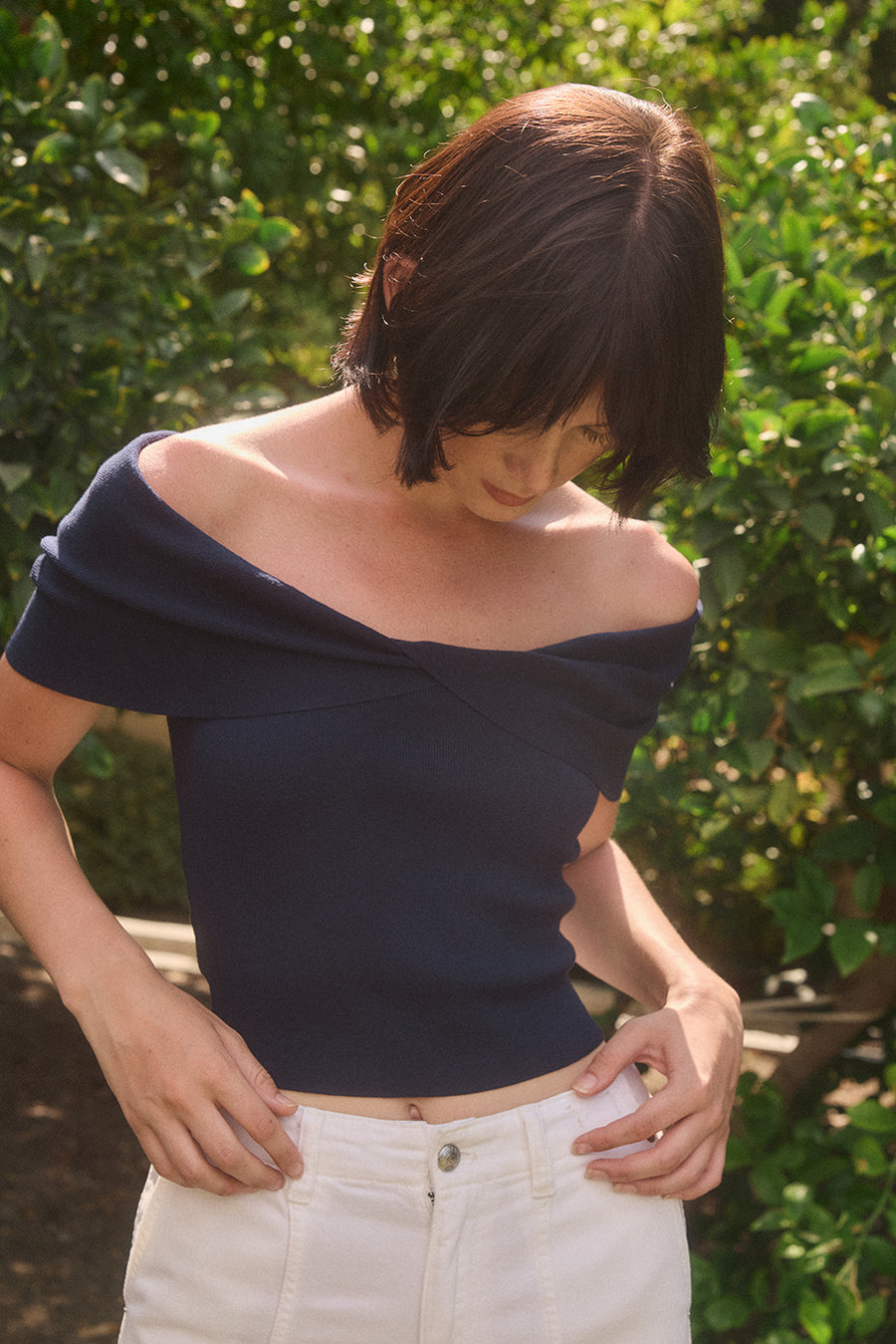 SW4717 JAYA OFF SHOULDER TOP