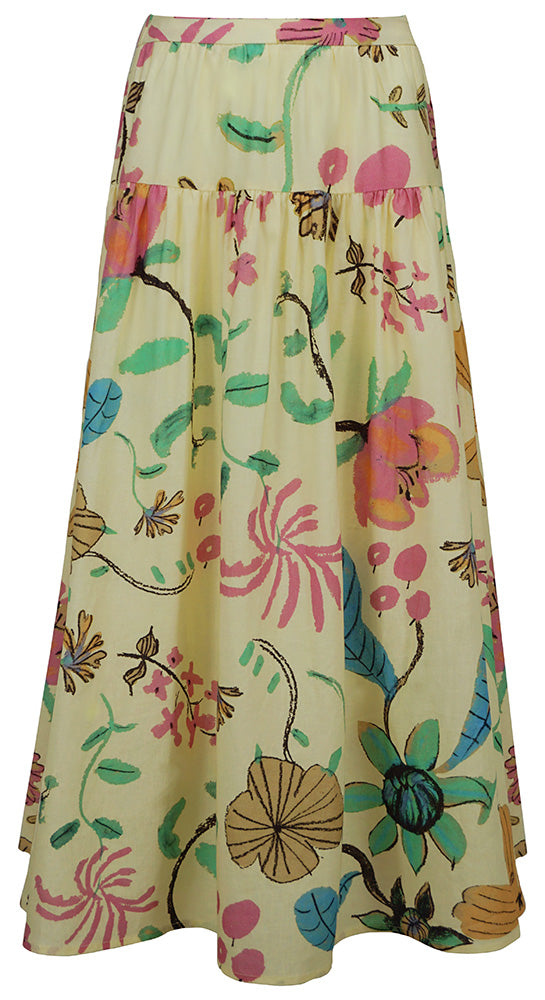SK5288 BIANCA DROP WAIST SKIRT
