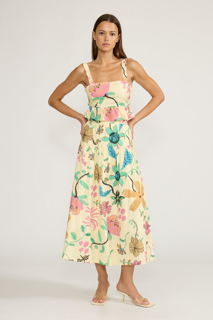 YELLOW FLORAL