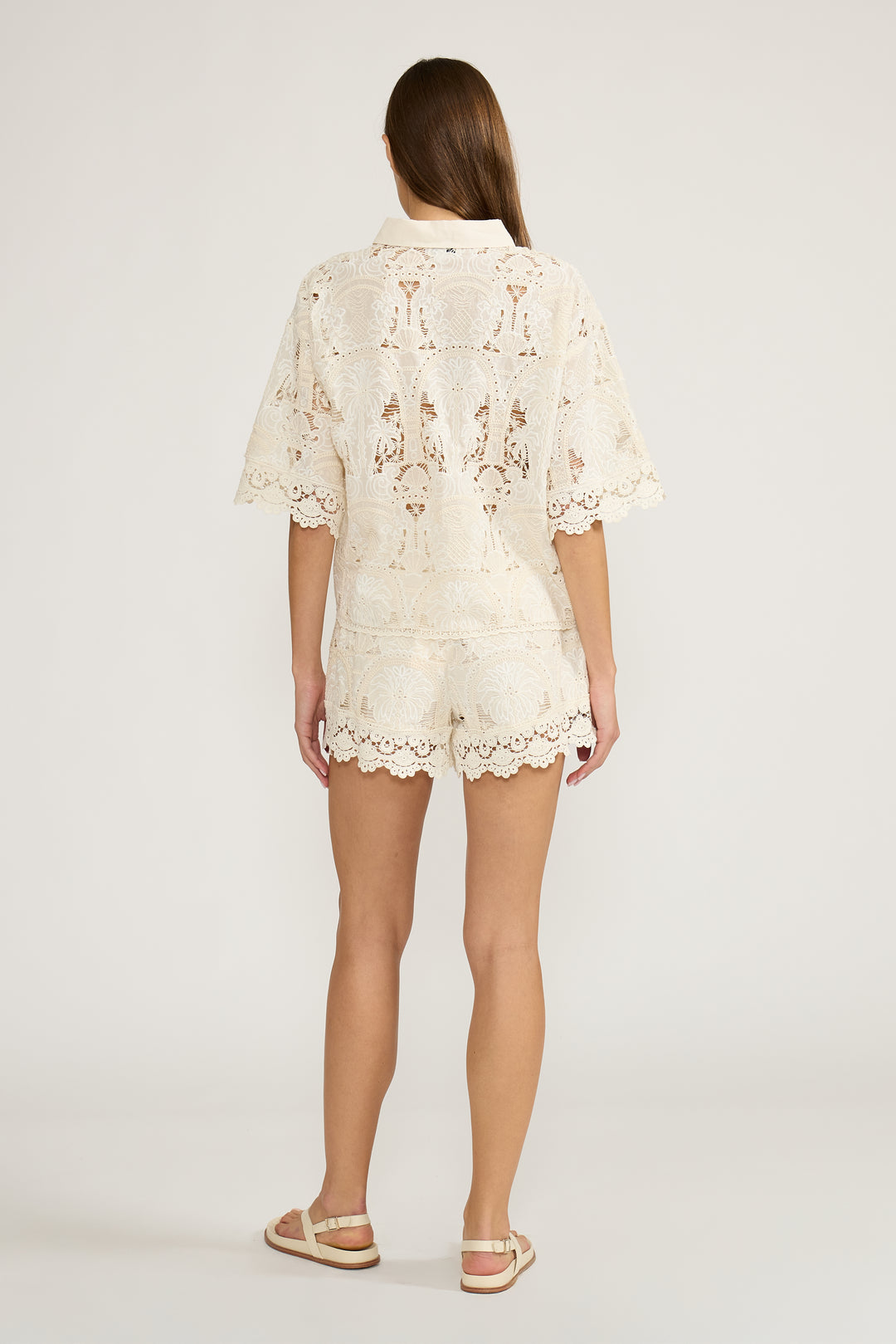 T5097 NELLIE BUTTON DOWN TOP