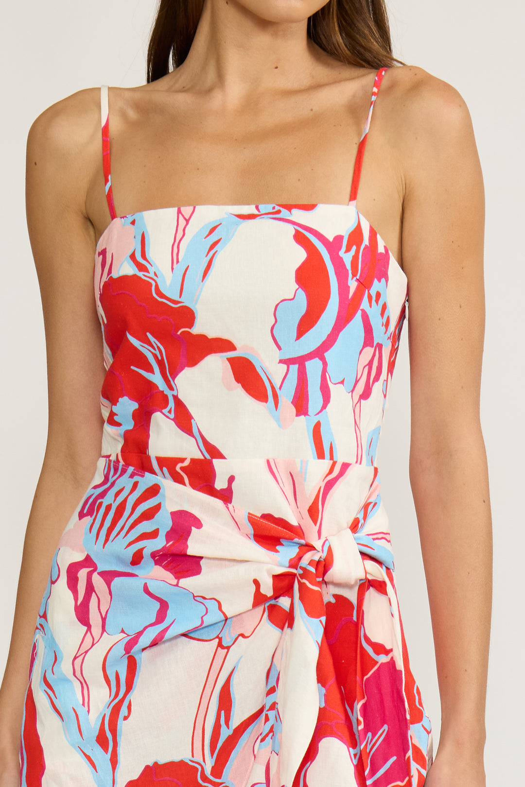 DR5446 SAMANTHA MINI WRAP DRESS