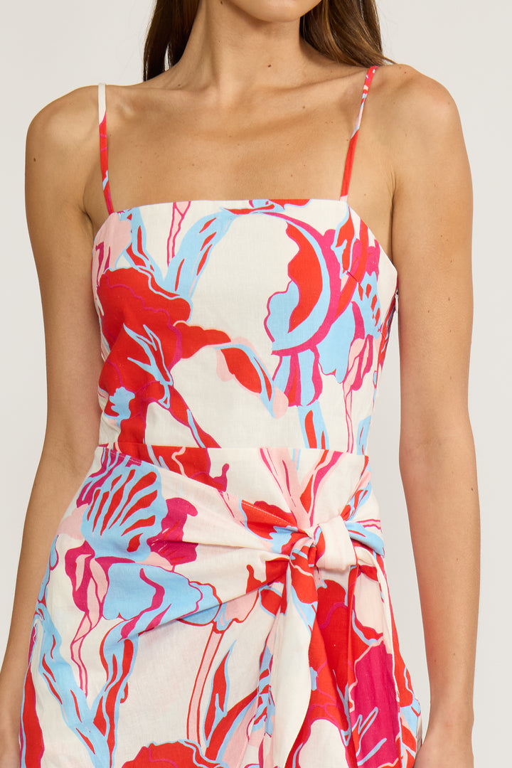 DR5446 SAMANTHA MINI WRAP DRESS