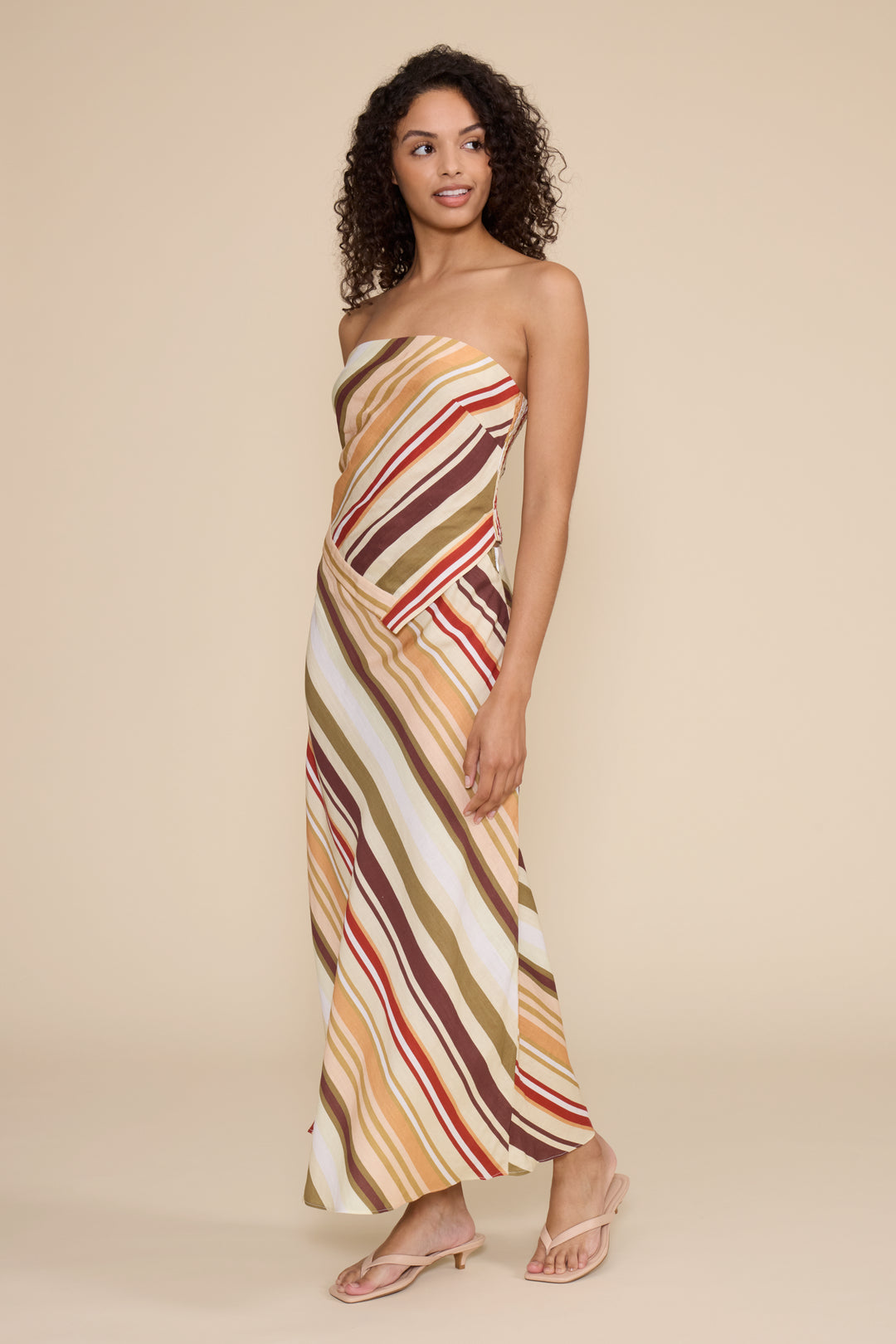 SK5556-1 PENNY MIDI SKIRT