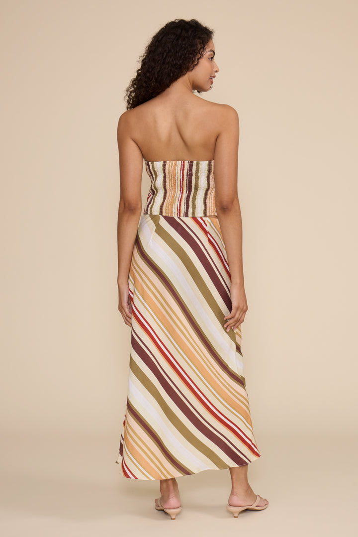 SK5556-1 PENNY MIDI SKIRT