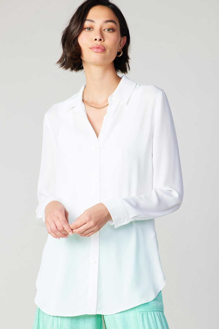 Spread Collar Button-Down Shirts