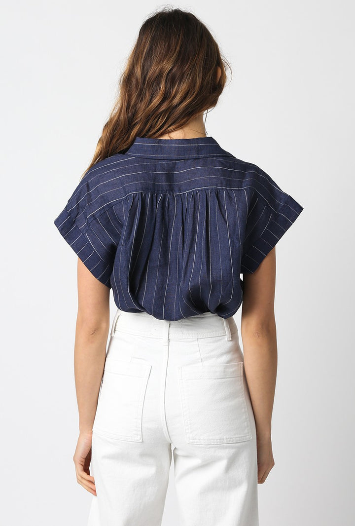 Casey Linen Top