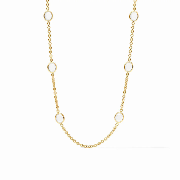 Julie Vos Laguna Stone Station Necklace