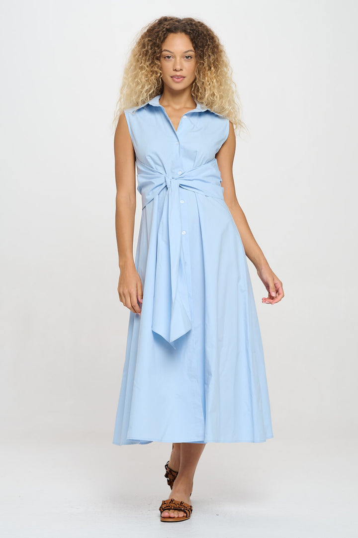 Skyline Serenity Shirt Dress