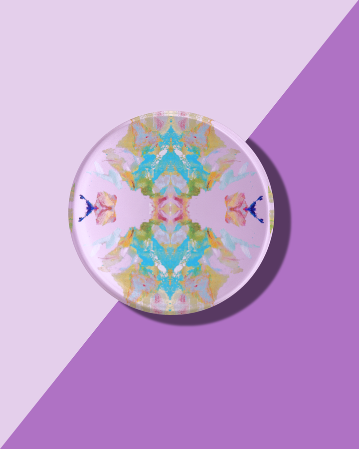 Stained Glass Lavender Coaster | Laura Park x Tart By Taylor