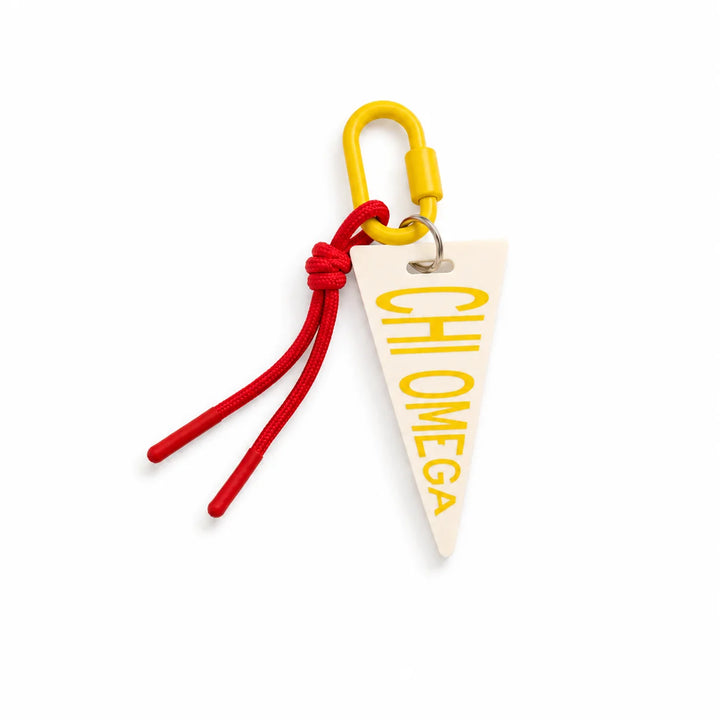 Sorority Pennant Bag Charm