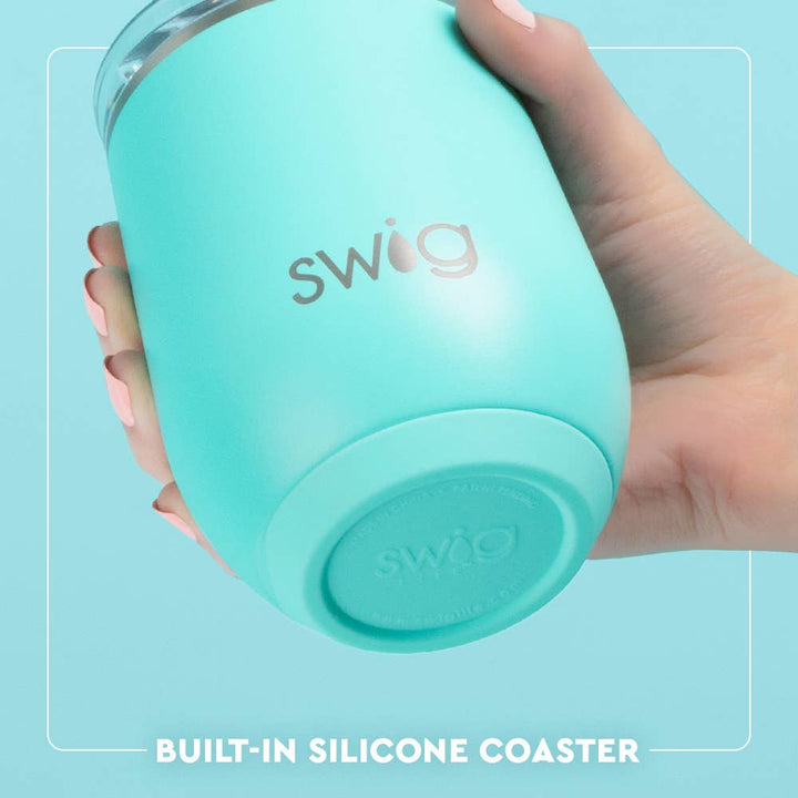 Christmas Plaid Stemless Wine Cup (12oz)