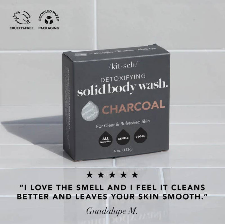 KITSCH Charcoal Detoxifying Solid Body Wash